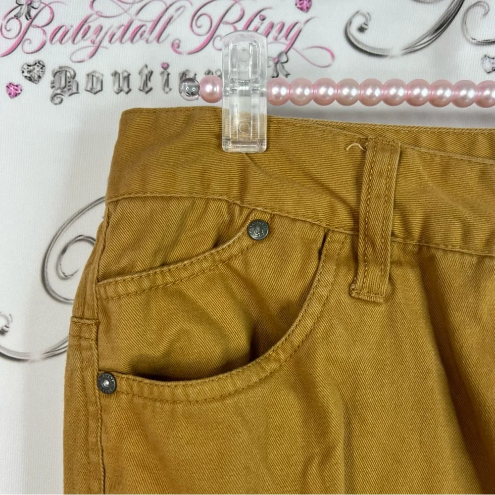Urban Heritage pants cargo work style pants brown Tan Slim Pants - Picture 6 of 11